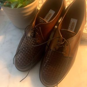 New Talbots Boy's Brown  Dress Shoe